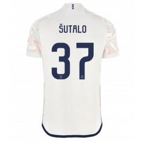 Ajax Josip Sutalo #37 Gostujuci Dres 2023-24 Kratak Rukavima